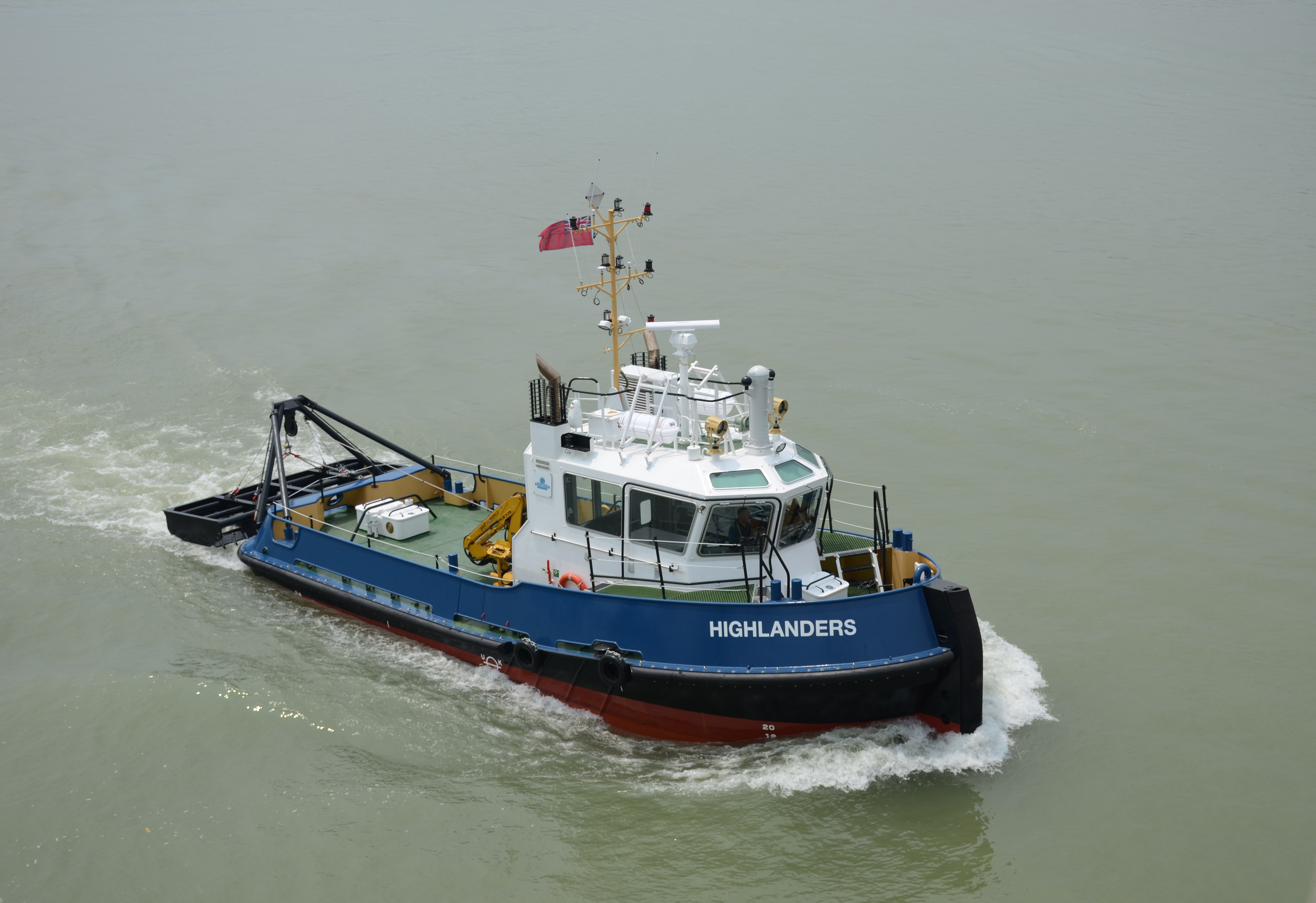 Scrabster Harbour takes delivery of Damen Stan Tug 1606