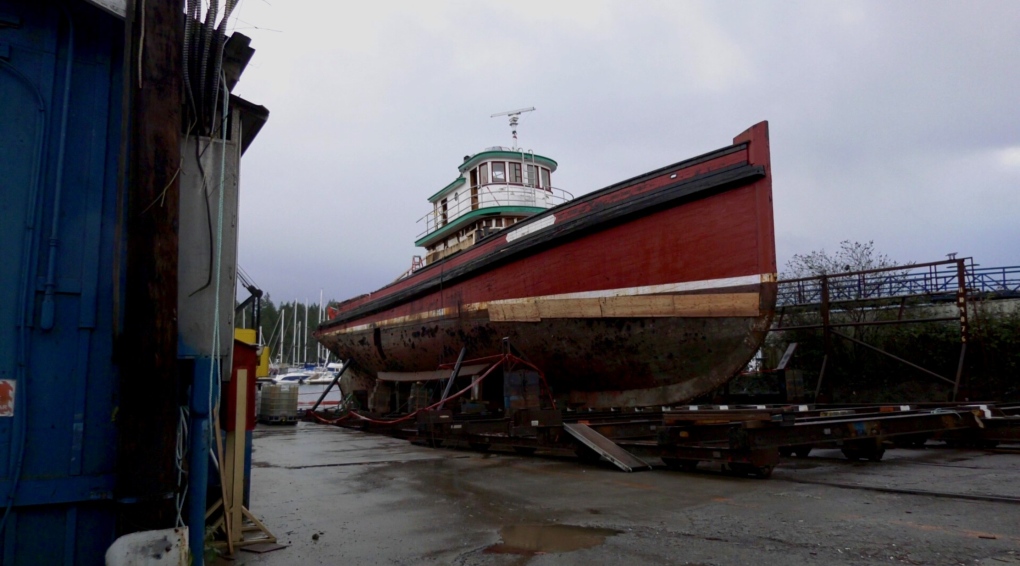 Oldest wooden tugboat in B.C. dismantled