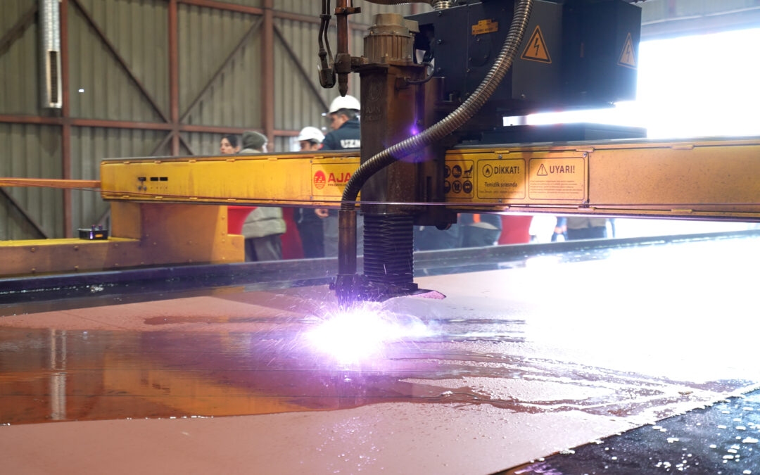 UZMAR Shipyard Marks Steel Cutting for Port of Tauranga’s First Hybrid Rotortug