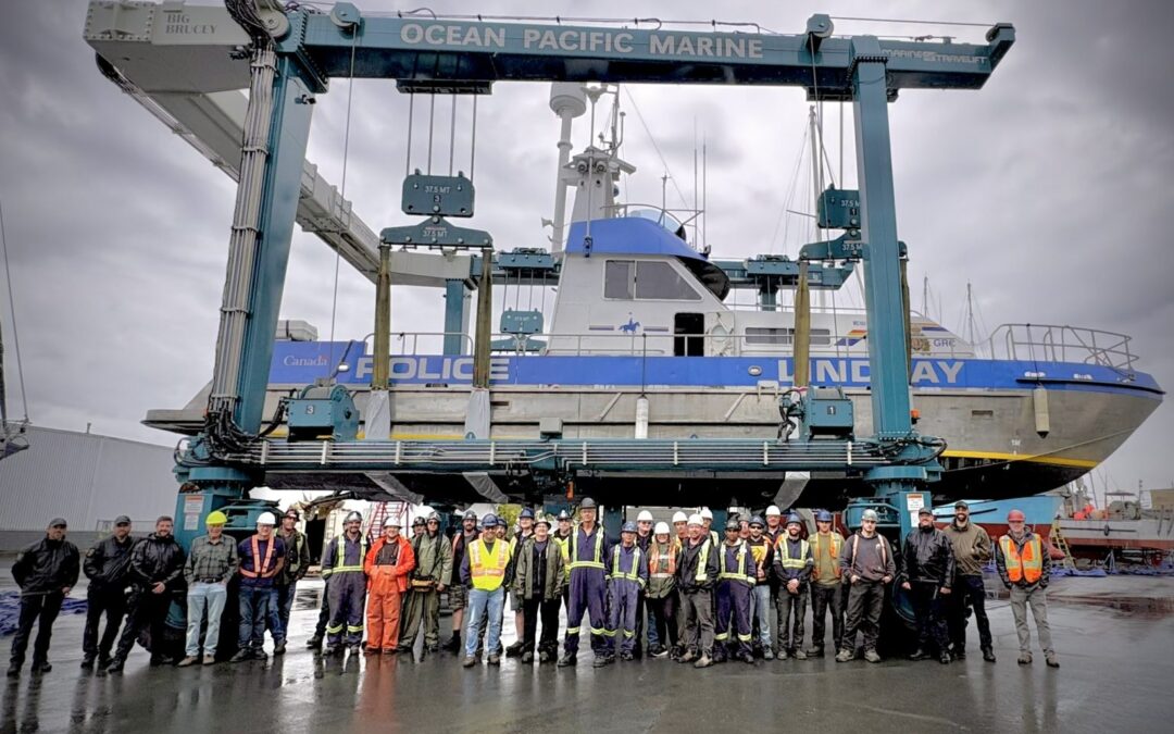 Campbell River’s Ocean Pacific Marine Awarded $74.7 Million RCMP Patrol Vessel Contract